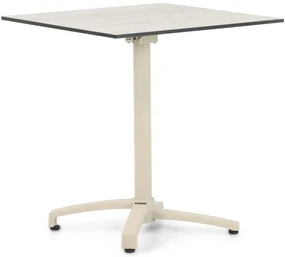 De Laan Projects Laan Marano Bistrotafel X Aluminium Taupe