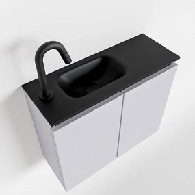 Mondiaz Ture 60cm toiletmeubel cale met wastafel urban links 1 kraangat