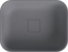 Polysan Banera waskom vierkant 50x36cm grijs mat