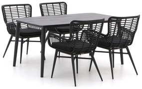+ 15% kassakorting | Diningset Intenso | 4 personen | Tuinset aluminium | 5-delig | Kees Smit Tuinmeubelen