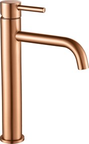 Wastafelkraan Rea Lungo Copper Brush High