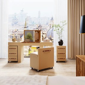 Kare Design Venezia Beige Make-up Tafel - 138 X 50.5cm.