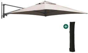 Shadowline muurparasol 200x200cm