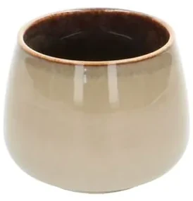 Bloempot'Juul', aardewerk, zand,Ø 9,5 cm