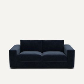 Compacte bank 3-zit in fluweel, Skander