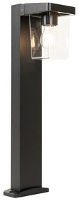Moderne staande buitenlamp zwart 60 cm IP54 - Chimay