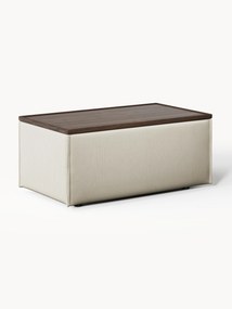 Corduroy poef Lennon met opbergruimte