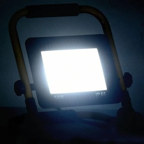 vidaXL Spotlight met handvat LED 50 W koudwit