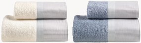 Katoenen badstof handdoekenset Pais, 4-delig