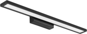 WANDLAMP ASH LED 60CM APP840-1W PLAT ZWART