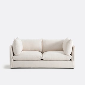 Bank 3-zit, getexureerd dik fluweel, Malo