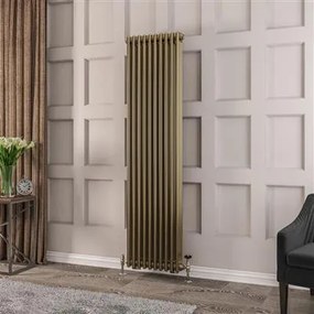 Eastbrook Rivassa 3 koloms radiator 45x180cm staal 2605W brons