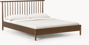 Houten bed Windsor met hoofdeinde van grenenhout