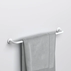 Clou Kaldur handdoekhouder 45cm wit mat