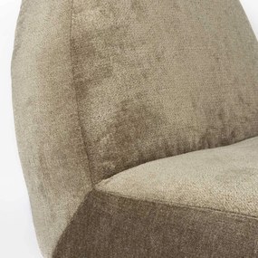 Zuiver Eden Moss Ronde Fauteuil Draaibaar Moss Groen