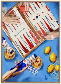 Ingelijste digitale print It's Not a Game van Ekaterina Zagorska