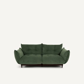 Compacte 3-zitsbank van polyestermix, VITORIA