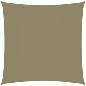 vidaXL Zonnescherm vierkant 7x7 m oxford stof beige