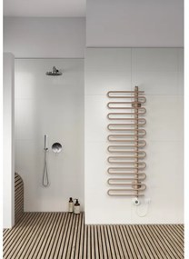 Instamat Cobra Badkamerradiator - Elektrisch - 600 Watt - 1141x 600mm - collectorbuis links - wandconsoles - standaard wit CO110.60LES01
