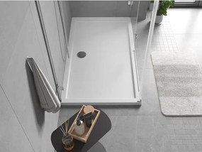 Mexen Flow rechthoekige douchebak slim 160 x 100 cm, wit glans - 46R101016
