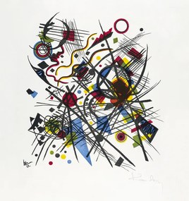 Kunstreproductie Lithographie fur die Vierte Bauhausmappe (1922), Wassily Kandinsky