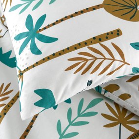 Kussensloop voor kinderen, 30% gerecycled katoen, dierenprint, JUNGLE