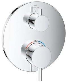 Grohe Atrio thermostatische afdekset zonder omstel chroom 24357000