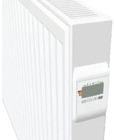 Vasco E panel h rb elektrische paneelradiator 60x120cm 2000watt Staal Traffic White 11340120106000000901
