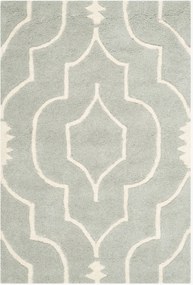 Handgetuft laagpolig wollen vloerkleed Morgan