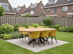 Diningset Hartman  | 6 personen | Tuinset teakhout | 7-delig | Kees Smit Tuinmeubelen