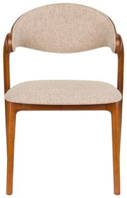 Dutchbone Babington Vintage Stoel Walnoot