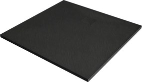 Mexen Bert vierkante douchebak SMC 90 x 90 cm, zwart - 4K709090