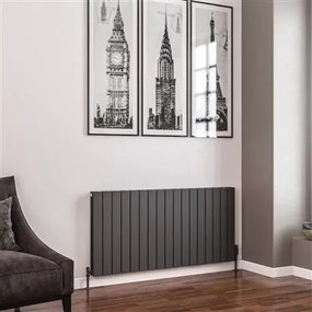 Eastbrook Addington type 20 radiator 125x60cm 1706W antraciet