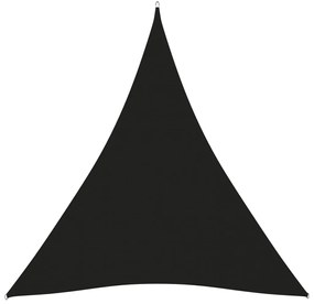 vidaXL Zonnescherm driehoekig 5x7x7 m oxford stof zwart