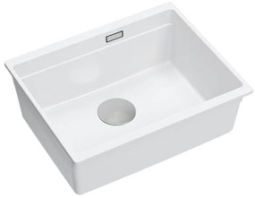 granieten spoelbak Logan 100 White