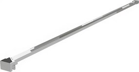 Mexen eenvoudige steun voor douchewand 6-8 mm, chroom - 800-01-01