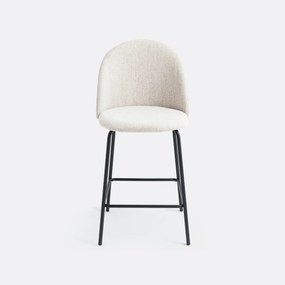 Set van 2 barstoelen in chiné, Nordie