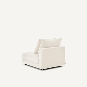 Modulaire bank in chenille fluweel, TIBERIO
