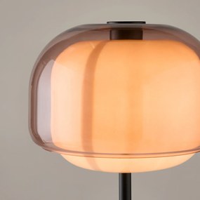 Vloerlamp van gekleurd glas, Kinoko