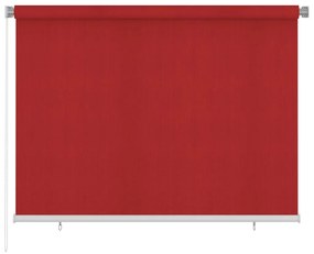 vidaXL Rolgordijn voor buiten 200x140 cm rood