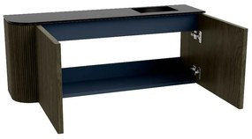Mondiaz Joya 100cm toiletmeubel ronding links shadow met wastafel faye rechts zonder kraangat urban