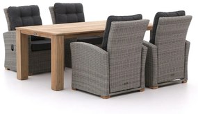 Intenso Mazzano/ROUGH-X 200cm lounge-dining tuinset 5-delig verstelbaar