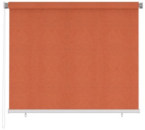 vidaXL Rolgordijn voor buiten 180x140 cm oranje