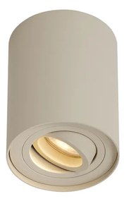Moderne opbouwspot beige GU10 50mm draai- en kantelbaar - Rondoo Up