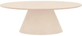 Goossens Eettafel Stone, Ovaal 220 x 120 cm