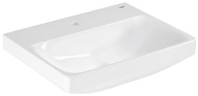 Grohe Euro Ceramic Wastafel - vrijhangend - 55x44cm - met kraangat - zonder overloop - exclusief wandbevesting - alpine wit 102433sh00