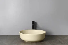 Saniclear Pura waskom 42cm wastafel licht ivoor