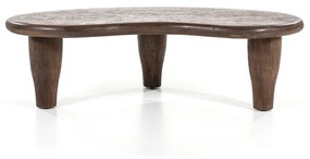 Eleonora Jodi Organische Salontafel Bruin - 130 X 75cm.