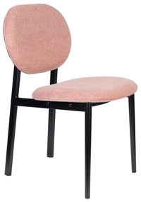 Zuiver Spike Eetkamerstoel Retro Design Roze