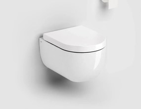 Clou Hammock softclose toiletzitting met quick release wit glans